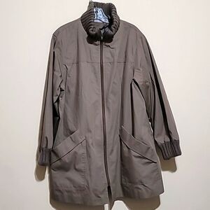 Khaki Women's Coat Sz 17/18